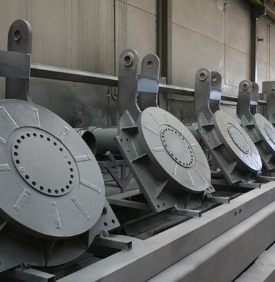Shot blasting and painting